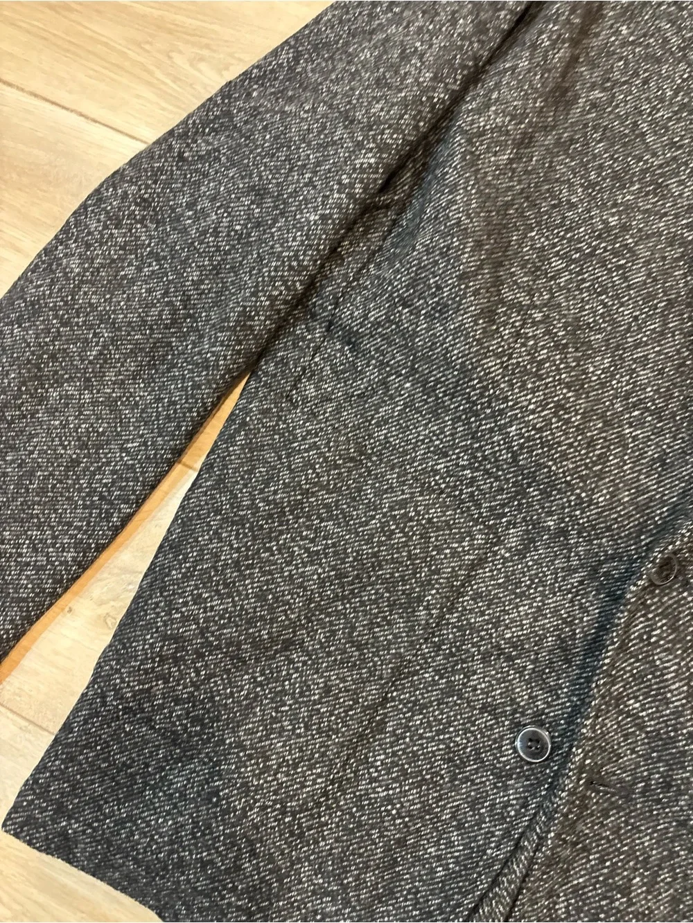 Grayers mens Blazer size XL tweed West End Blazer gray black marl NWT